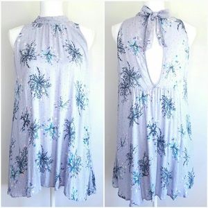 Free People Lavender Purple Tunic Top M